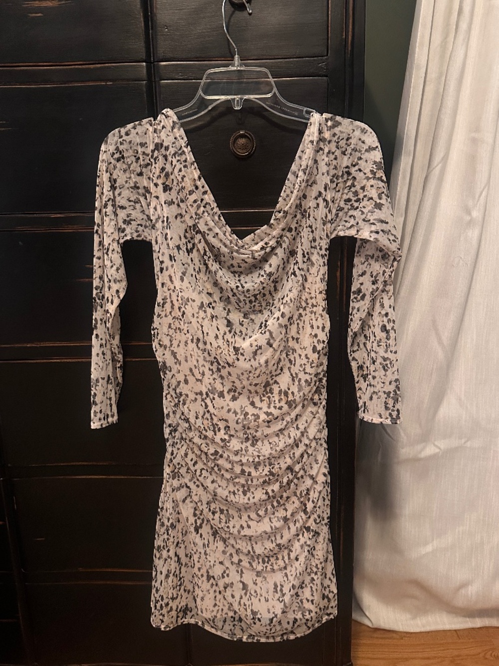 Abercrombie Mesh Mini Dress